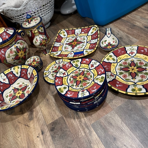 Pier 1 Dining Vtg Pier One Vallarta Serving Plate Poshmark